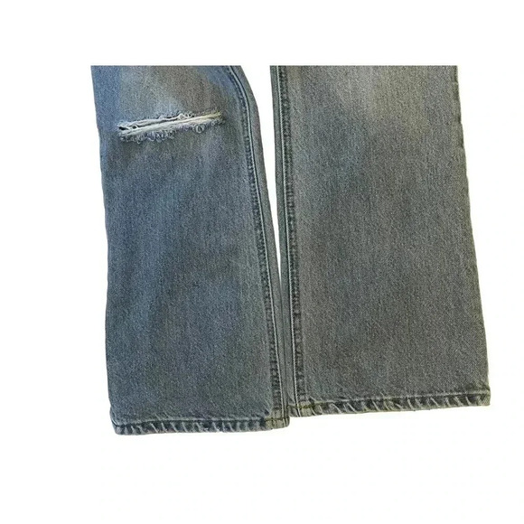 Woman's H&M High Waisted Denim Jeans Size‎ 2 Straight Leg - Picture 4 of 5